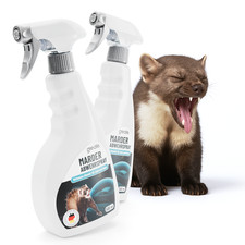 greate 2x Marderspray Auto Motorraum 500 ml - Mader Abwehr, Marderschutz Spray