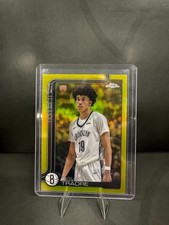 2025-26 Topps Chrome- Nolan Traore #269 Yellow refractor /275 🔥