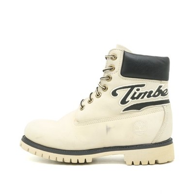 Timberland Damen 6-Inch Premium Boot Stiefel Beige Boots Schnürstiefel EU 38