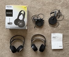 Bezprzewodowy stereofoniczny system słuchawkowy Sony (RF811RK) słuchawki bezprzewodowe x 2 nieprzetestowane