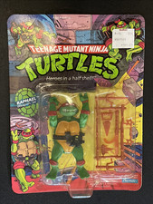 TEENAGE MUTANT NINJA TURTLES Action Figure RAPHAEL Playmates 1988 Unpunched 5003