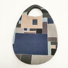 mina perhonen landscape egg bag Tote Bag Navy multicolor 5-1222T  