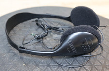 Clean Sony Walkman MDR-027 Adjustable Headband Stereo Headphones W/ Foam Tested