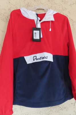 Penfield Men's Mars Red Honnold Fleece Jacket Size LARGE NWT (SEE NOTES)