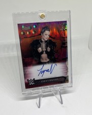 2025 Topps Chrome WWE Cactus Jack Lyra Valkyria Red Autograph /5 BAV-VLK 🔴 🕊️