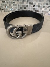 Gucci Supreme Marmont reversible Belt size 40 adjustable 