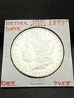 1897 S BU GEM MORGAN SILVER DOLLAR UNC MS+++ U.S. MINT RARE COIN 9658