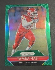 2015 Panini Prizm Tamba Hali Green Prizm #91 Kansas City Chiefs