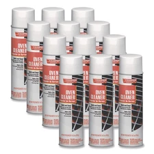 Chase Products Champion Sprayon Oven Cleaner, 18oz, Aerosol, 12/Carton