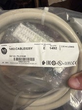 Allen-Bradley 1492-CABLE025Y PLC Cable, 2.5m