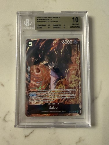 Sabo (Sealed Battle 2023 Vol. 1) graded BGS 10 for sale on eBay