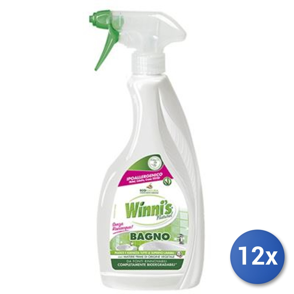 Winni's Bagno 12x 500ml | Stock Detergente Ecologico Bagno Risparmio