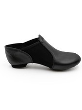 New Closeout Jazz Shoes Capezio EJ2 Adult Caramel  Black Split Sole Stretch Sli