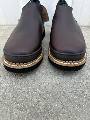 Georgia Giant Mens Sz 11.5 W (Wide Width) Brown Leather 