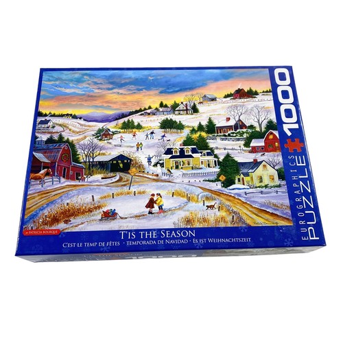 Eurographics T'is The Season Patricia Bourque 1000 Pieces Puzzle Complete - 第 1/4 張圖片