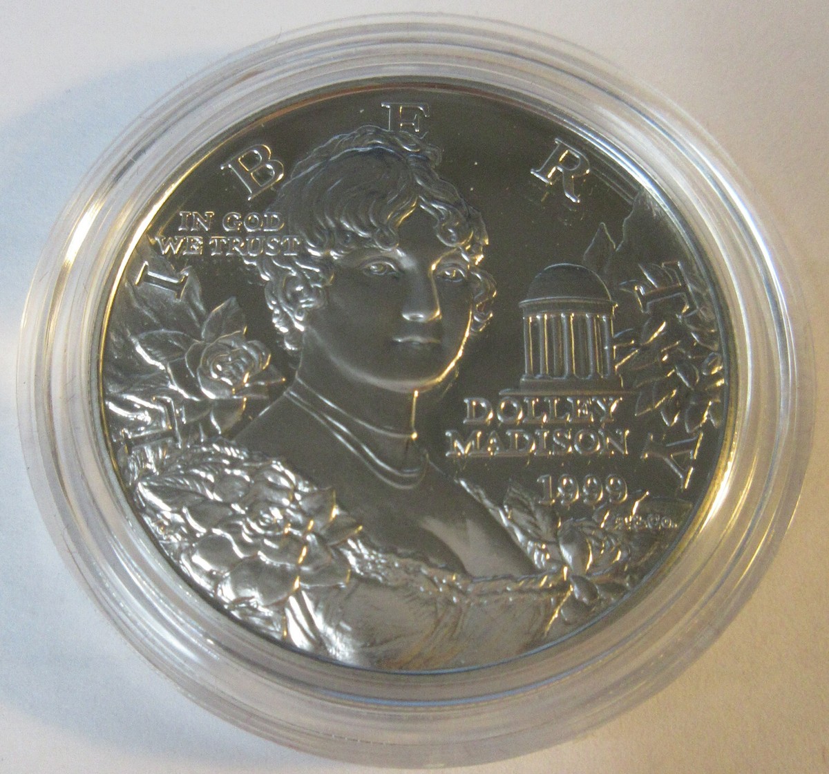 1999-P Dolley Madison Commemorative Proof Silver Dollar (#62J) | eBay