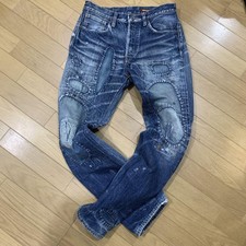 Used Kapital Kountry Redux Denim Jeans Distressed Denim Mens Size M Very Rare