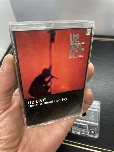 U2 Live Under A Blood Red Sky Audio Cassette Used Good Used Condition - Picture 4 of 10