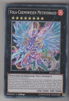 YU-GI-OH Vola Chemiwesen Methydraco Super Rare INOV-DE050 NEU!