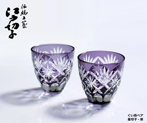 Japanese Edo Kiriko Glassware - True Craftsmanship In Details