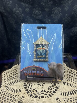 DISNEY SODA FOUNTAIN DUMBO LIVE ACTION POSTER DSSH S/O LE 300 PIN FREE SHIPPING!