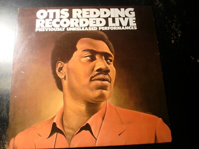 OTIS REDDING RECORDED LIVE LP RECORD NM