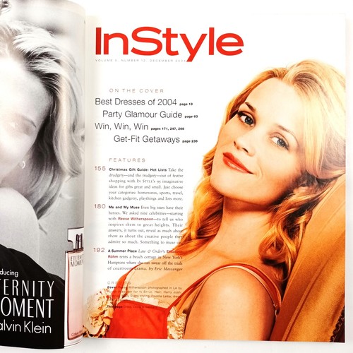 InStyle Magazine December 2004. Reese Witherspoon. Very Good - Picture 3 of 4