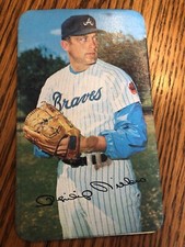 1970 Topps Super Box Loader Phil Niekro Braves 15