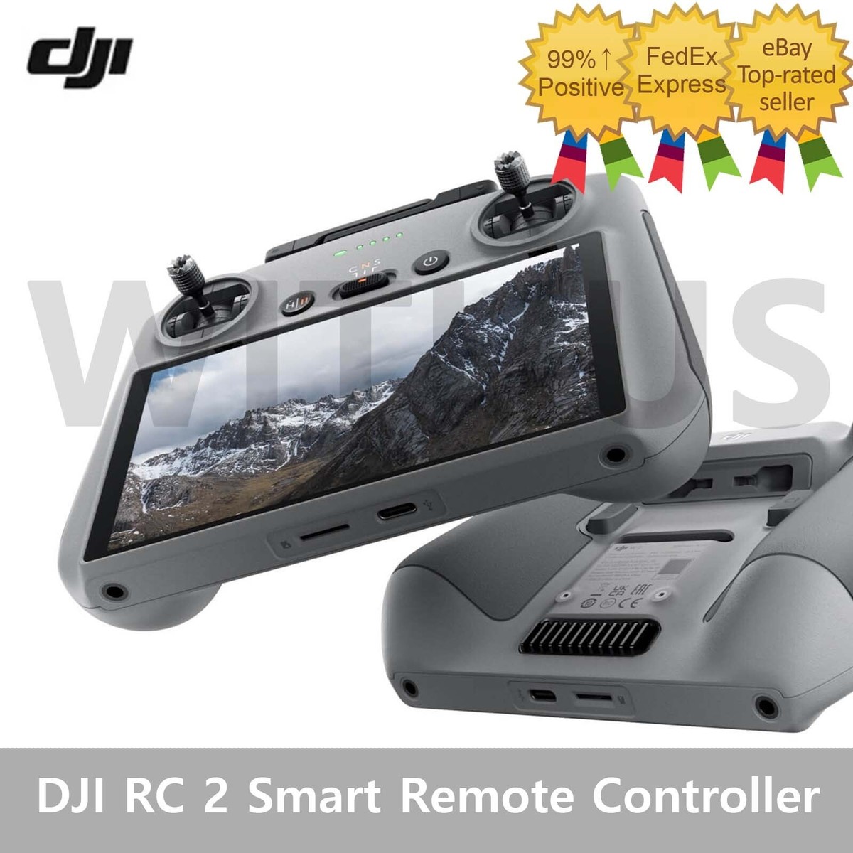 DJI RC 2 Smart Remote Controller for DJI Mini 4 Pro, Air 3S,Neo No