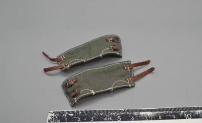 DID 80171 1/6 WWII German Panzer Division Lio -  Green Canvas Gaiters model