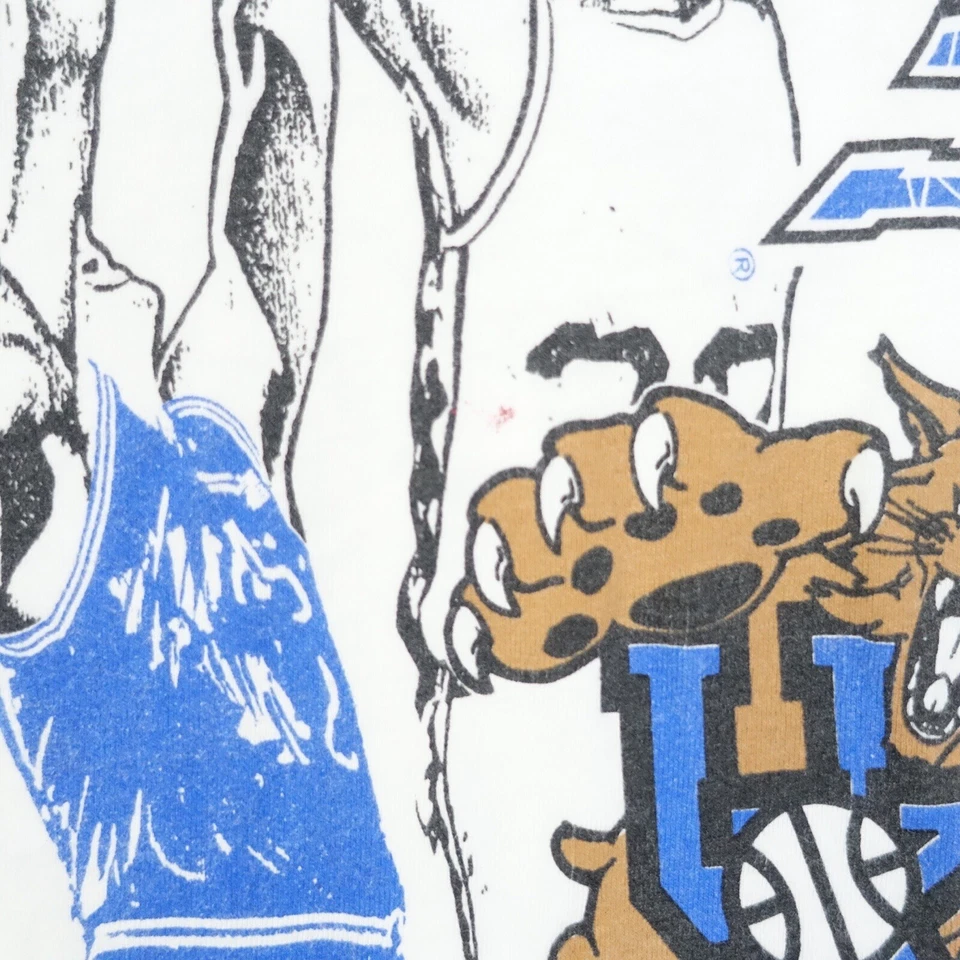 Vintage Shirt Mens Extra Large Kentucky Wildcats All Over Print University Sport - Image 3 of 4