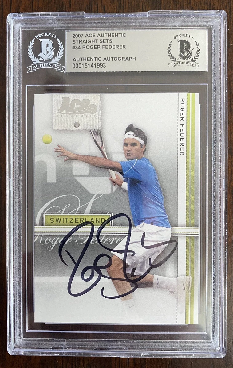 Roger Federer Tennis Original Autographed Items for sale | eBay