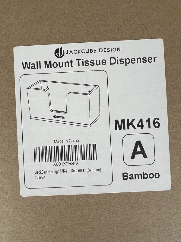 Multifold Bambo Paper Towel Dispenser Décor Natural Color Wall Counter Mount new