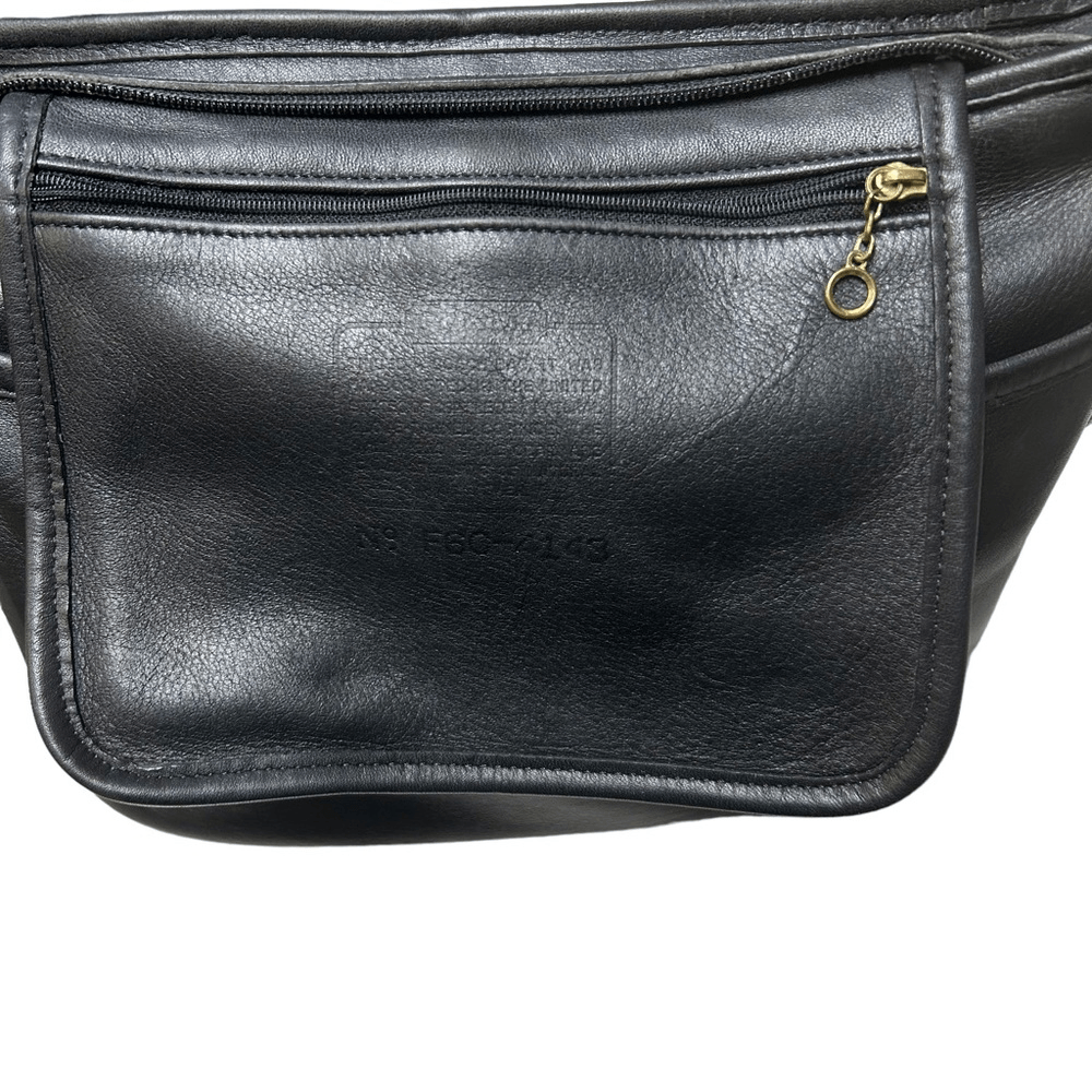 COACH (# 4143) Vintage Black Worth” Crossbody Bag | eBay