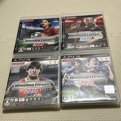 Winning Eleven set 2008 2009 2011 2012 (Sony PlayStation 3) - Japanese Version