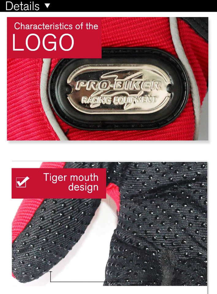 NOVO Pro-biker Luvas Quentes À Prova D'água À Prova de Vento Motocicleta Corrida Inverno Bicicleta - Imagem 3 de 4