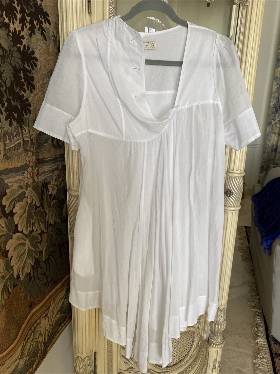 crisp cotton dress Crisp White Cotton Shirt Dress by Jessie Liu White / XS by 75 Degrees and Fuzzy