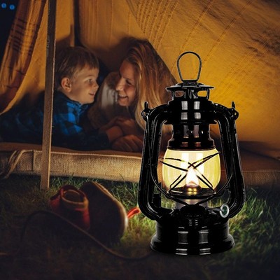 New Firehand Feuerhand Hurricane Galvanized Silver Lantern for Camping Oil Lamp