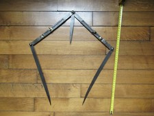RARE ANCIEN COMPAS TYPE DIVISEUR FIBONACCI DIVIDERS OLD COMPASS ART POPULAIRE 