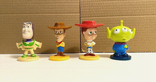 Set of 4 Toy Story Bobblehead Kellogg's Disney Buzz Lightyear Woody Jesse Alien