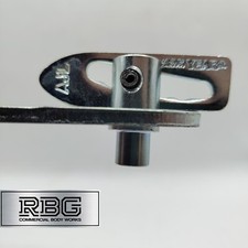 Tail Gate Fixings Pin Set - Antiluce Fastener M12 x 12mm WO & Eye Plate ZP