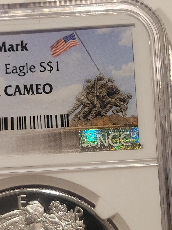 🔥 NGC PF69 2020 W END of WORLD WAR II 75th SILVER AMERICAN EAGLE V75 ! - Image 4 of 4