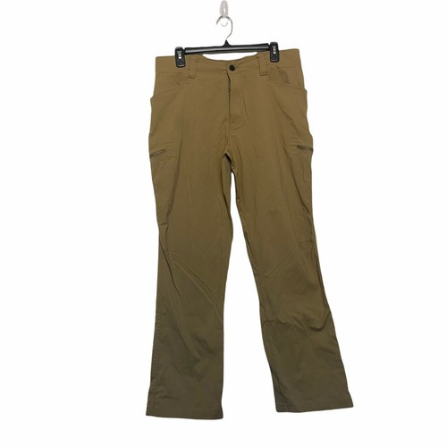 Wrangler Mens Brown Care307 Flat Front 
