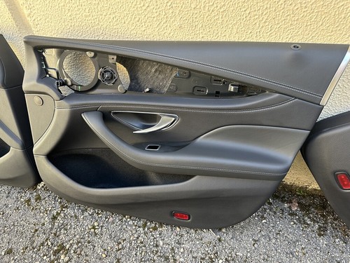 Mercedes Benz AMG GT 290 Türverkleidungen Leder schwarz Nappa Satz - Bild 5 von 8