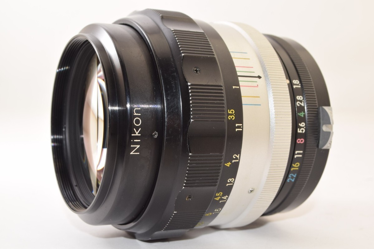 Nikon NIKKOR-H・C Auto 85mm F/1.8 Non Ai MF Lens from Japan