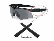 Galaxy Earsock Rubber Kits For Oakley Si Ballistic M Frame 3.0 Z87 Black
