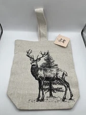 Pixie Lady Canvas Utility Bag – Elk Beige Neutral Tote with Tags