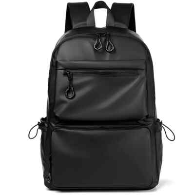 School College Work Business Heavy Duty Compact Fashion Travel Backpack BLACK