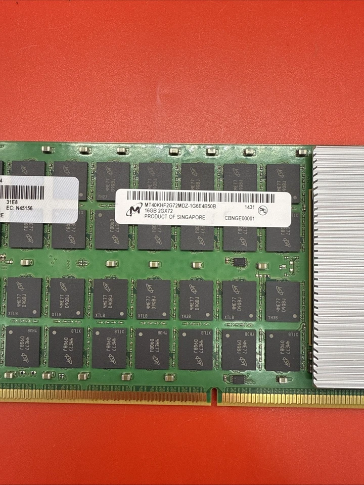 IBM 00JA656 N45156 31E8 16GB MTA40KHF2G72MDZ-1G6E4B50B Server Ram - Image 3 of 4