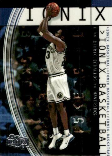 1999-00 Upper Deck Ionix #12 Cedric Ceballos Dallas Mavericks - Imagen 1 de 2